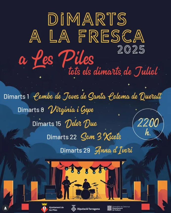 Dimarts a la fresca a les Piles