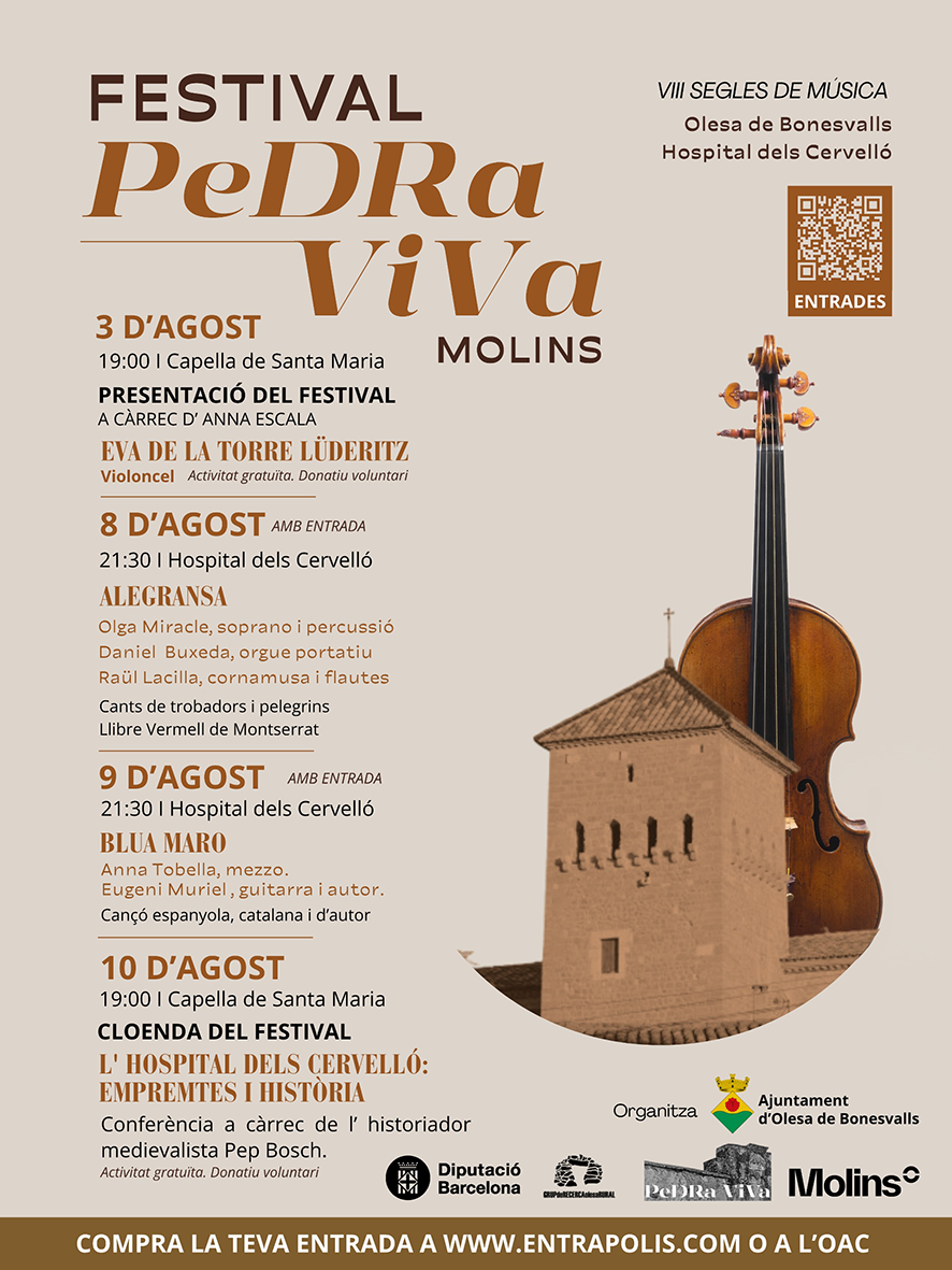 Festival Pedra Viva Molins a Olesa de Bonesvalls