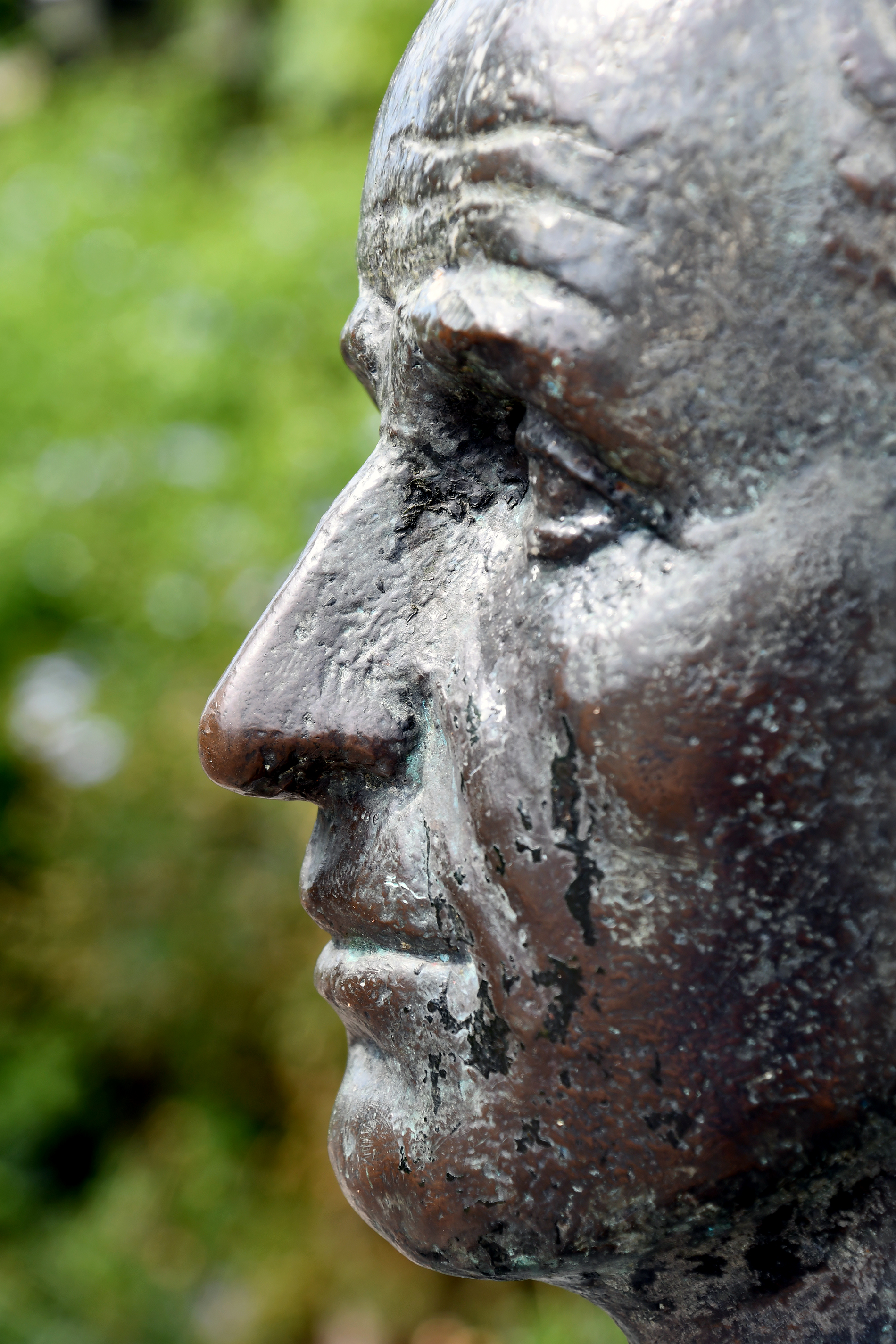 Bust de Llorenç Serra Badosa a Santa Comoma de Gramenet
