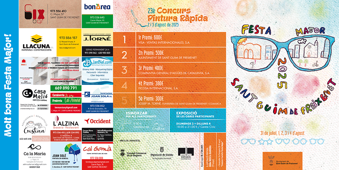 Festa Major a Sant Guim de Freixenet