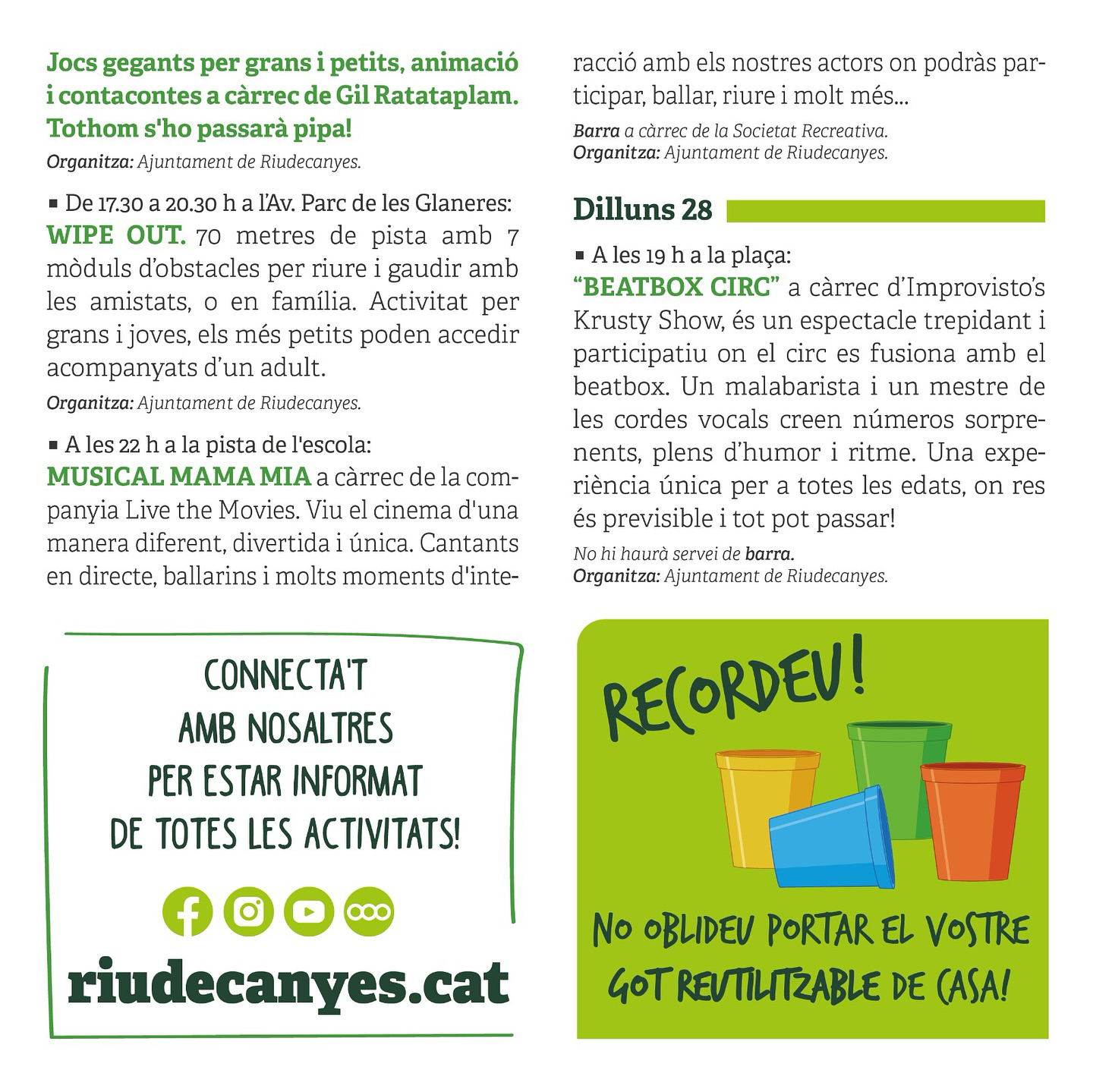 Festa Major de Riudecanyes