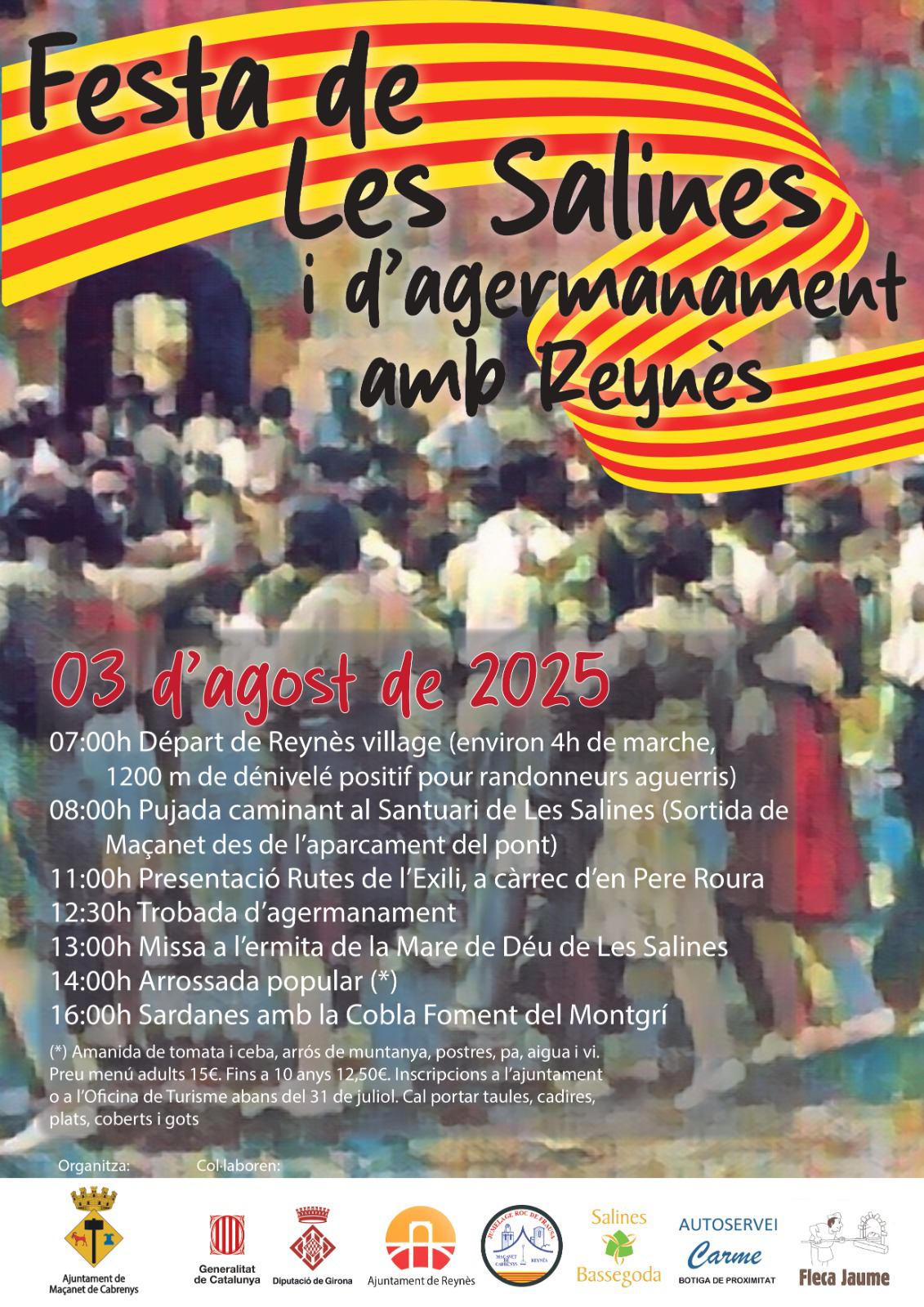 Festa de la Mare de Déu de les Salines a Maçanet de Cabrenys