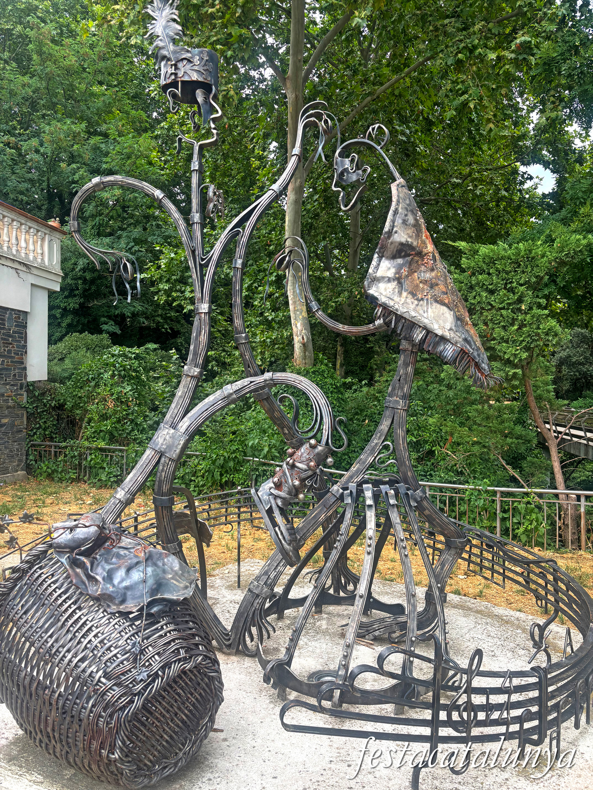 Sant Esteve de Palautordera - Escultura en homenatge al Ball de Gitanes 