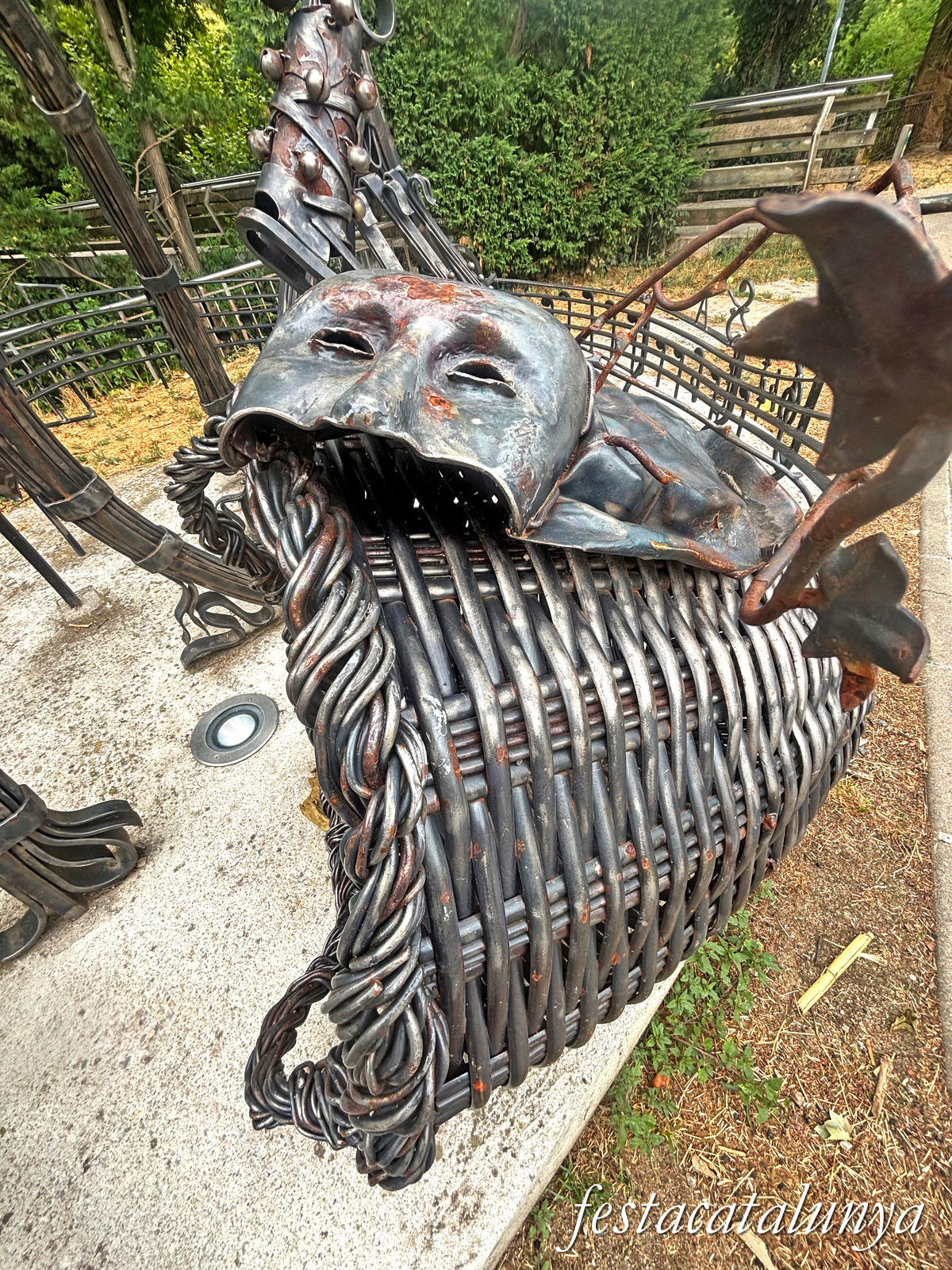 Sant Esteve de Palautordera - Escultura en homenatge al Ball de Gitanes 