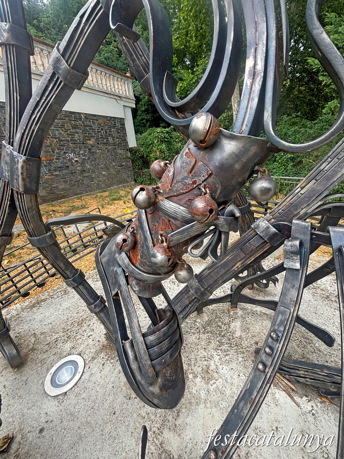Sant Esteve de Palautordera - Escultura en homenatge al Ball de Gitanes 