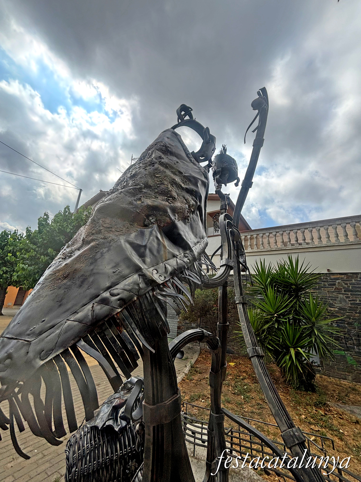 Sant Esteve de Palautordera - Escultura en homenatge al Ball de Gitanes 