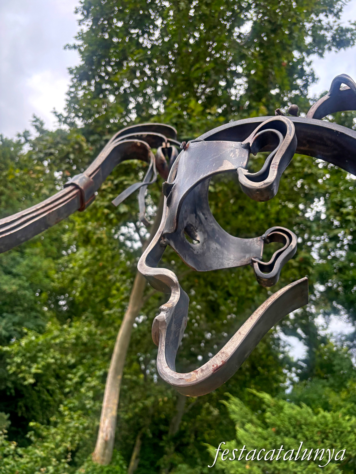 Sant Esteve de Palautordera - Escultura en homenatge al Ball de Gitanes 