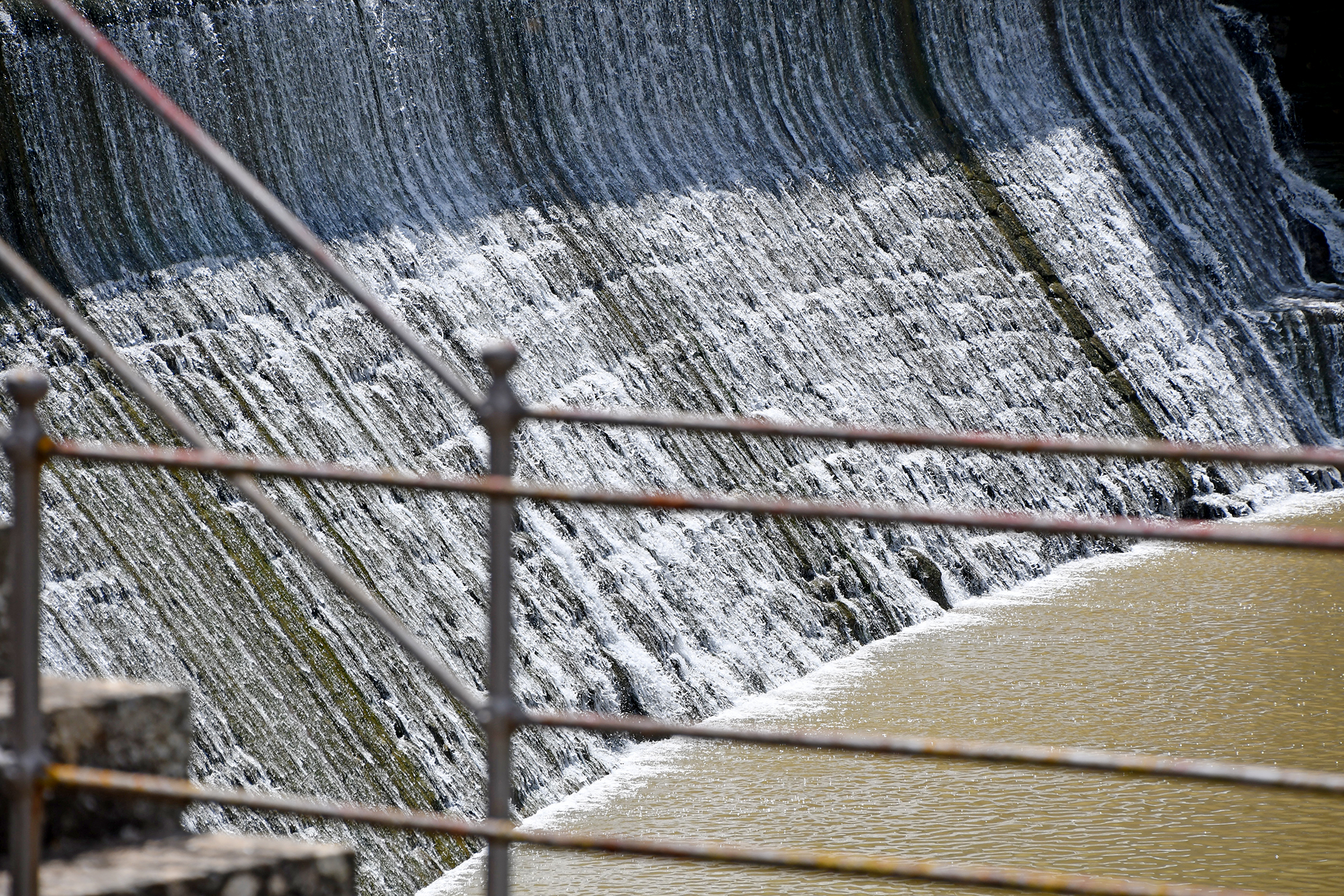 Mirador de la Resclosa de la Mina al riu Llobregat a Sant Fruitós de Bages
