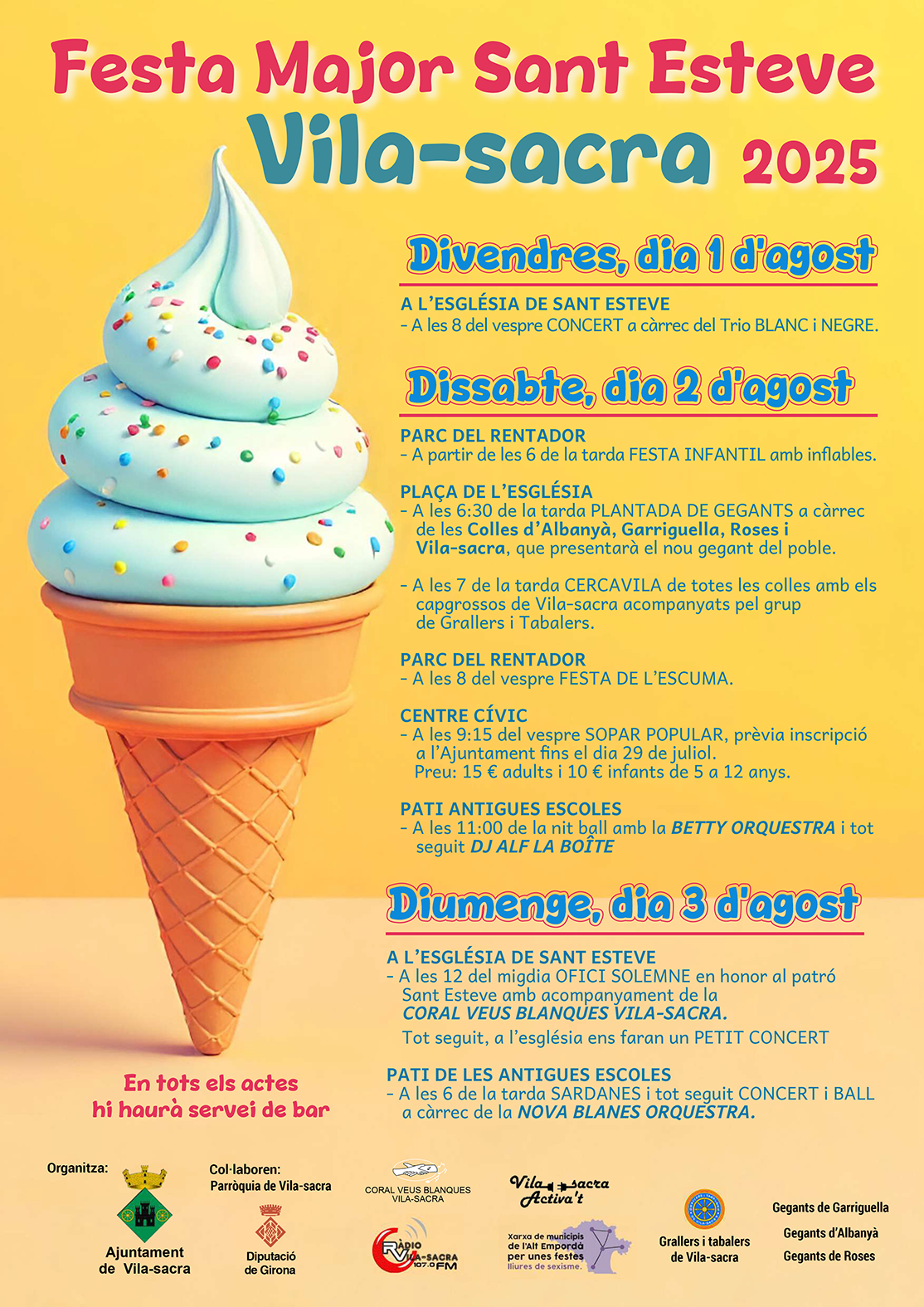 Festa Major de Sant Esteve a Vila-sacra