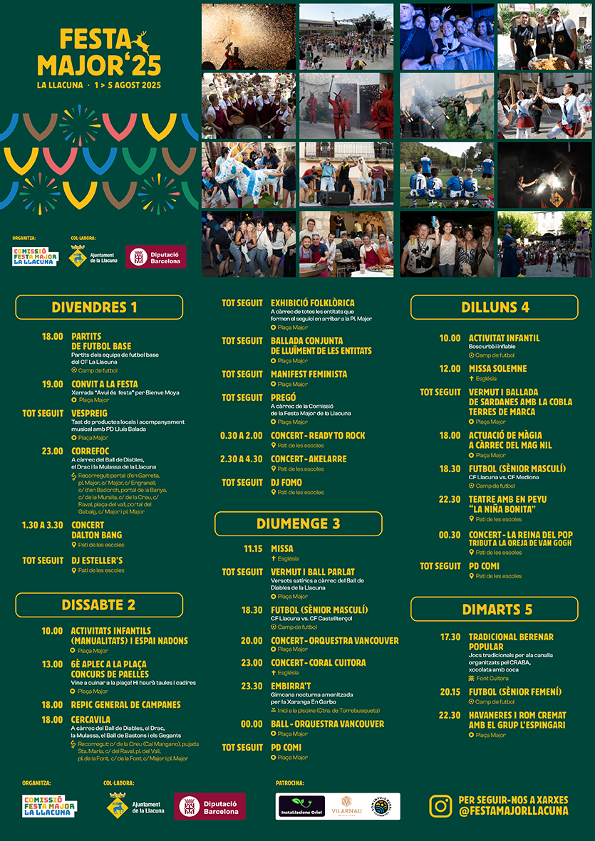 Festa Major de La Llacuna