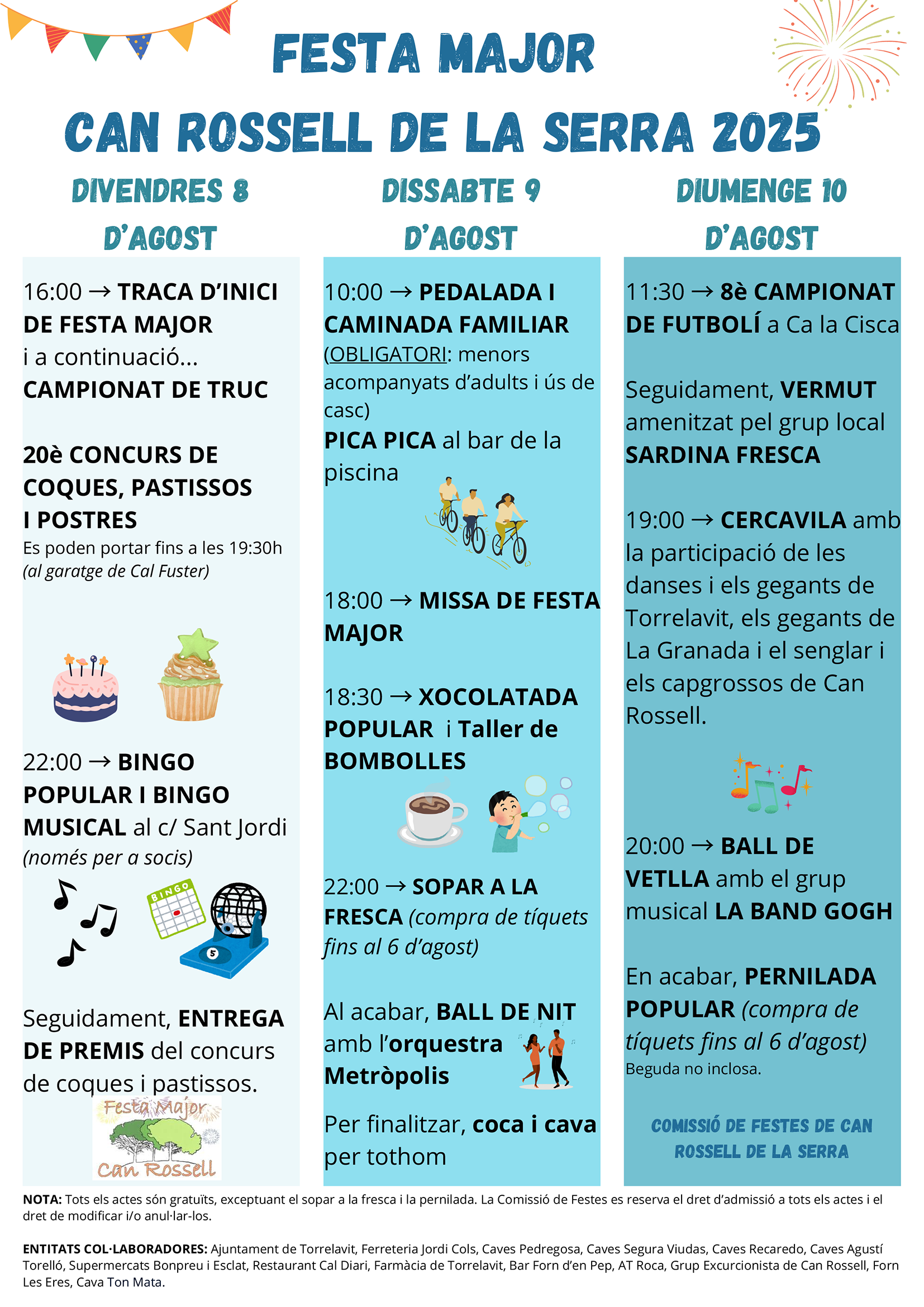 Festa Major de can Rossell de la Serra a Torrelavit