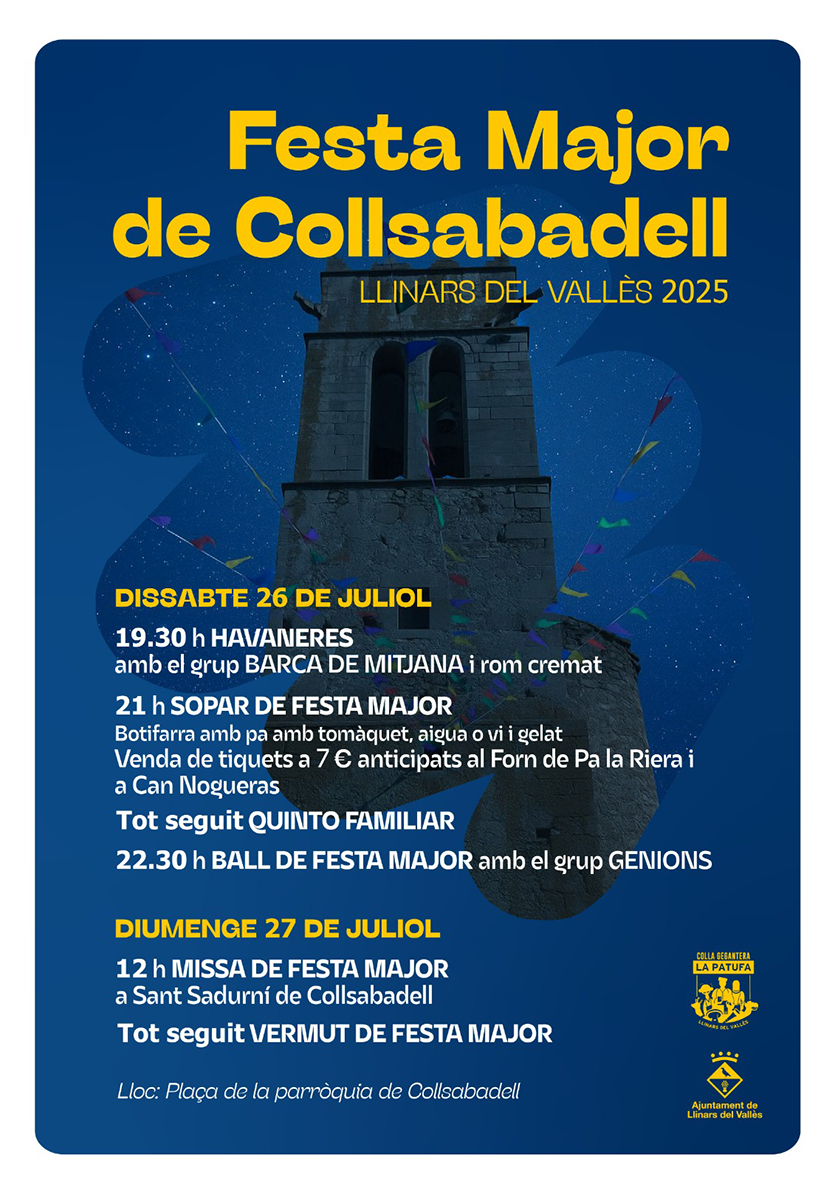 Festa Major de Collsabadell a Llinars del Vallès
