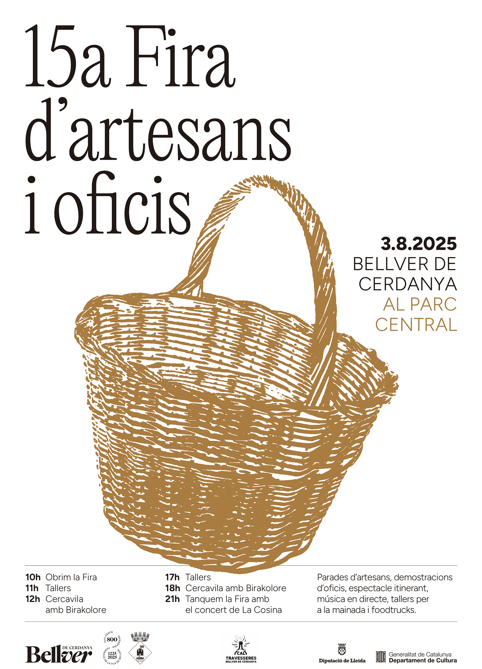 Fira d'artesans i oficis a Bellver de Cerdanya