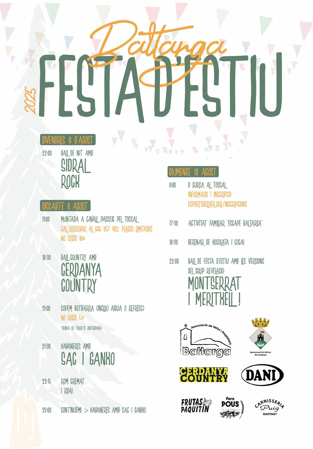 Festa d'estiu a Baltarga