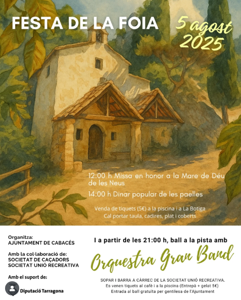 Festa de les Paelles a la Foia de Cabacés