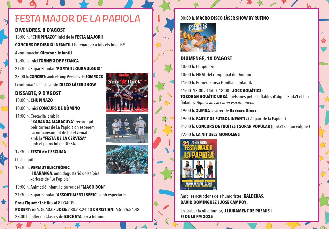 Festes Majors d'Albinyana