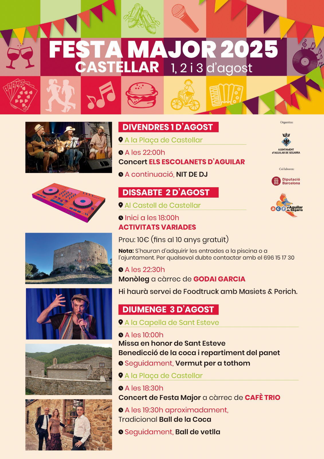 Festa Major de Castellar a Aguilar de Segarra