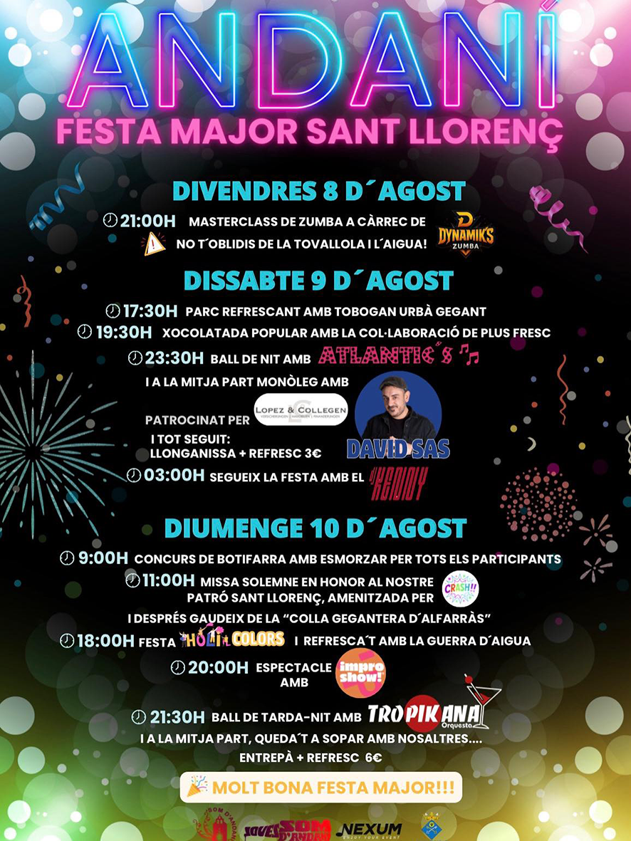 Festa Major Andaní (Alfarràs)