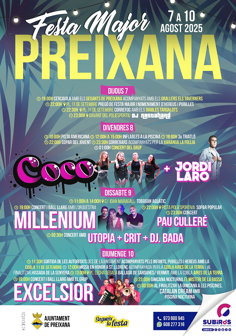 Festa Major de Preixana