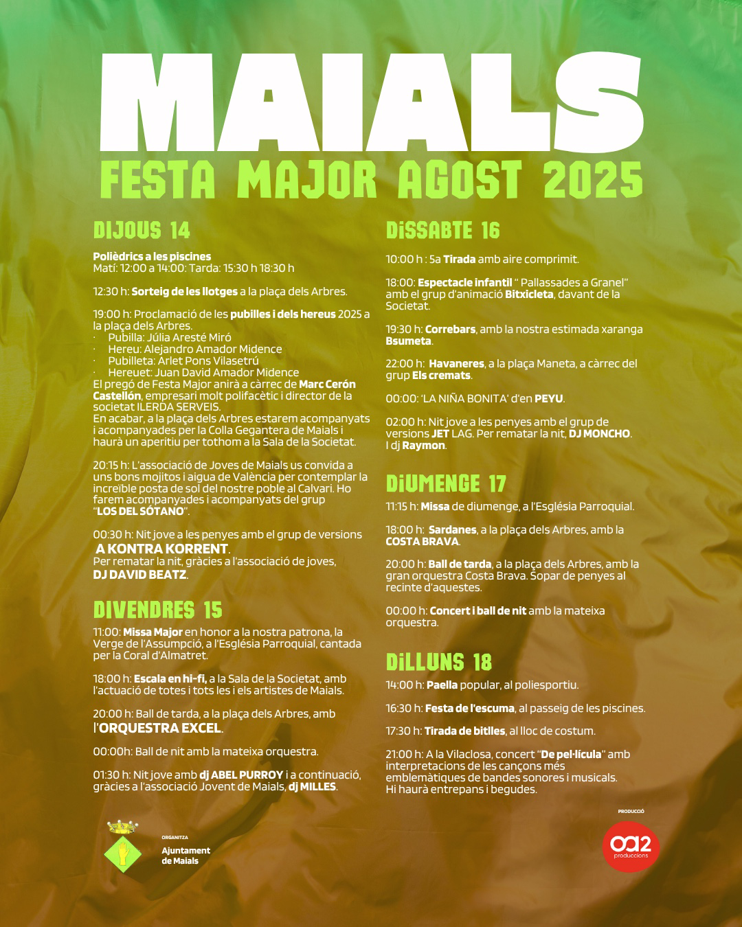 Festa Major d'estiu de Maials