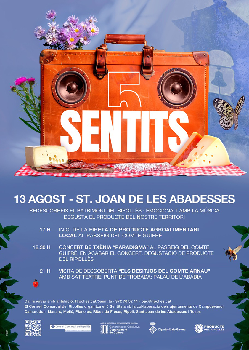 Festival 5 Sentits a Sant Joan de les Abadesses