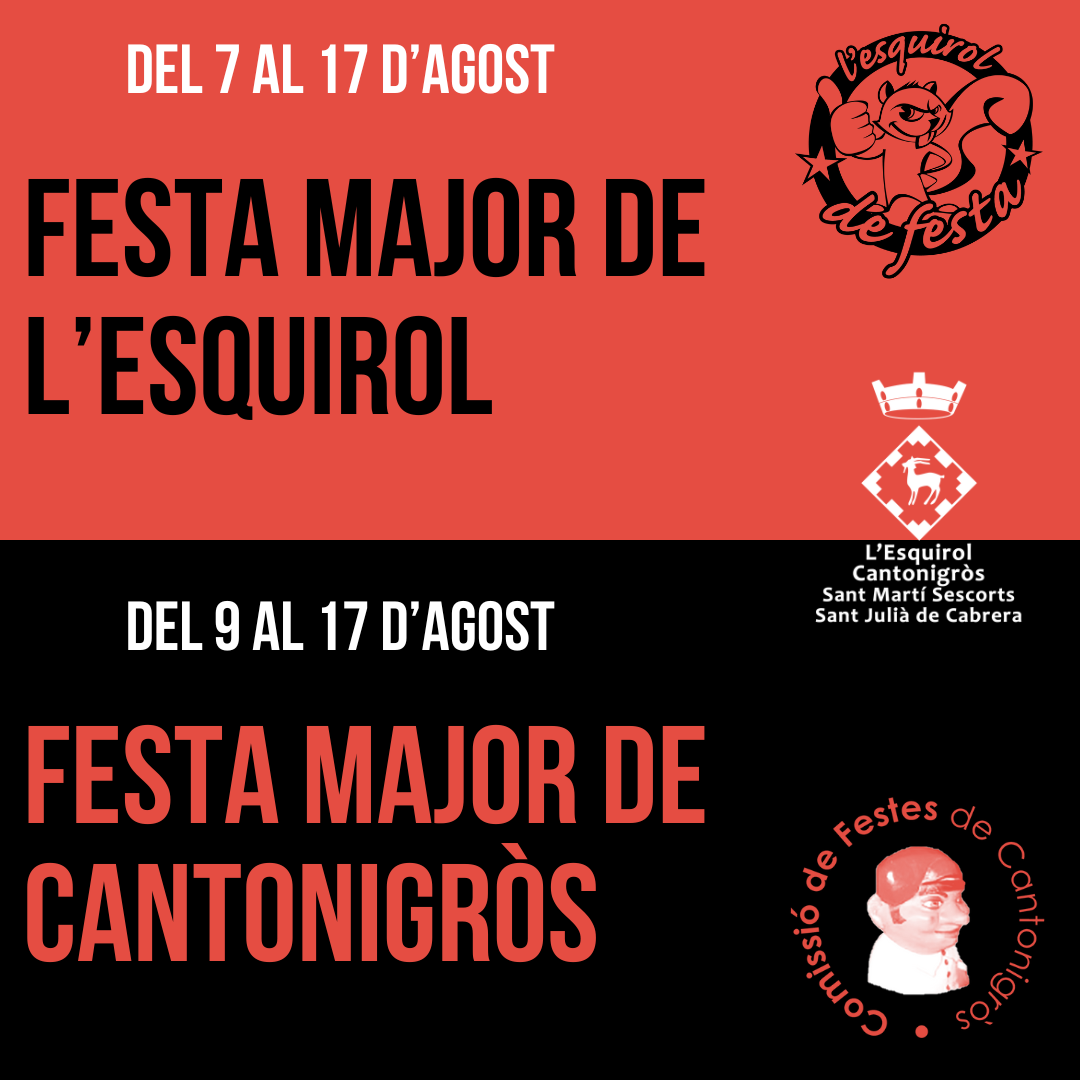 Festa Major de l'Esquirol i Cantonigròs