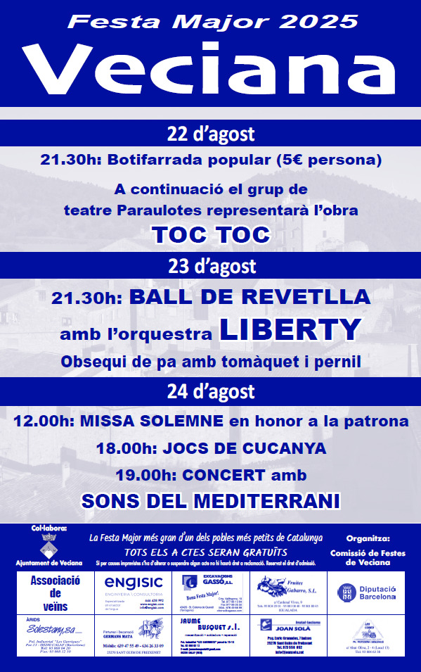 Festa Major de Veciana