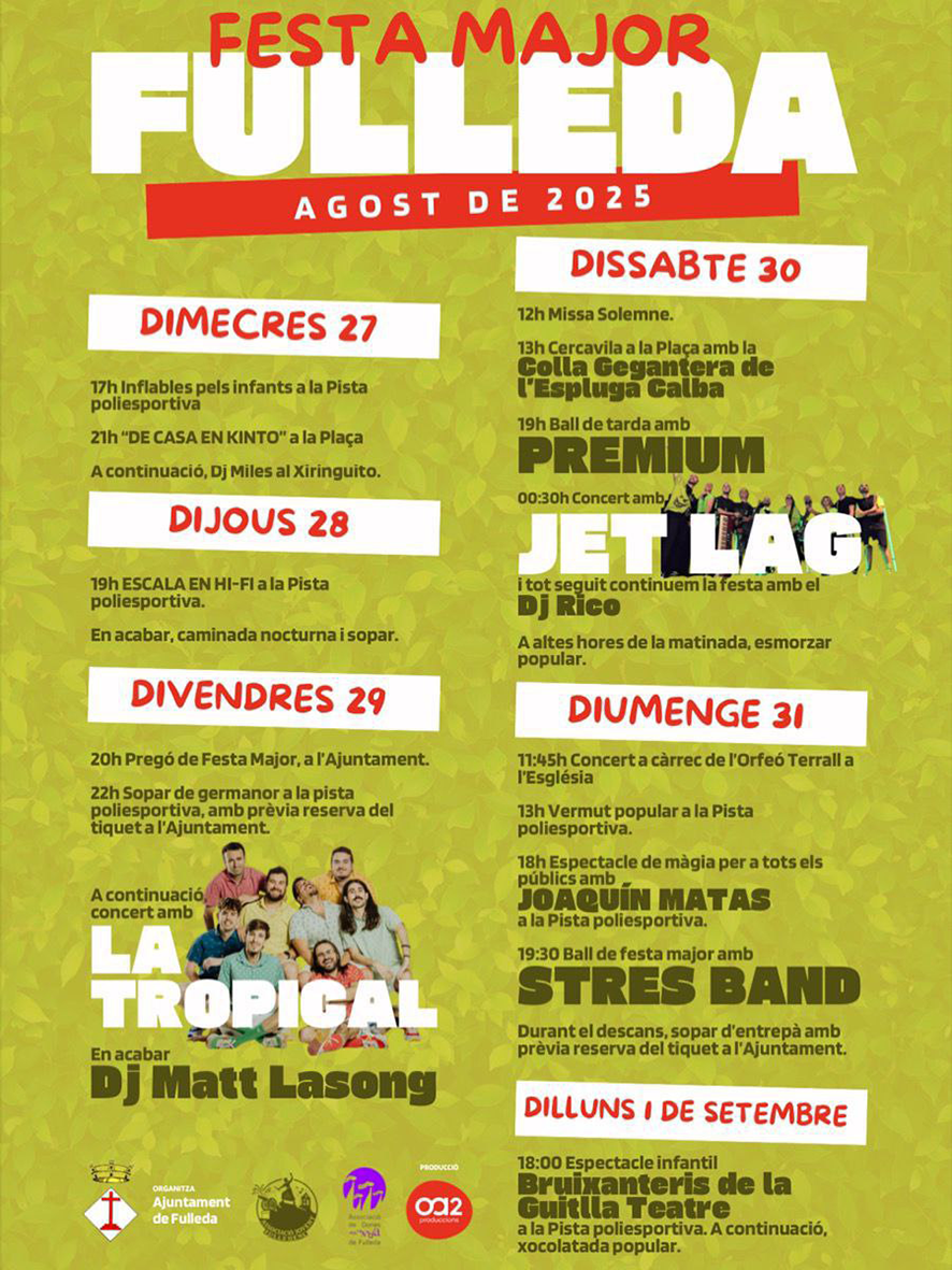 Festa Major a Fulleda