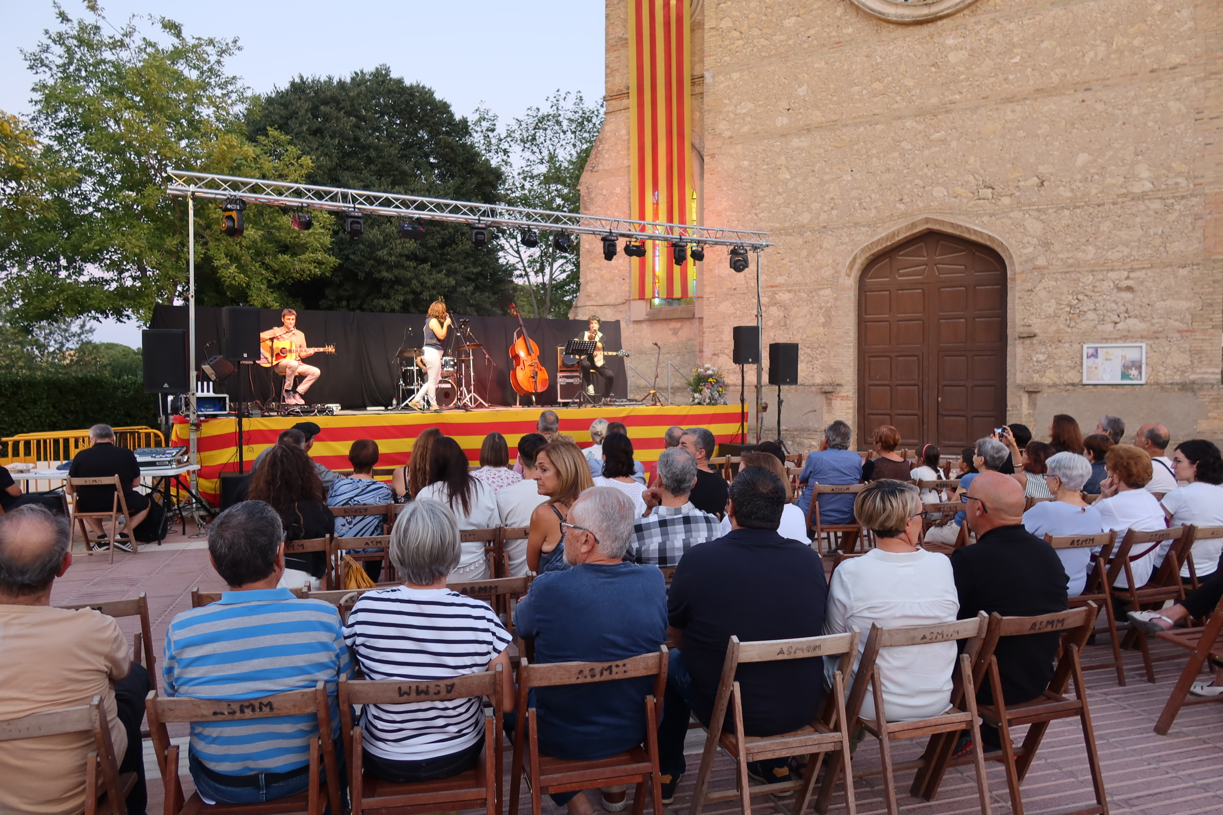 Diada Nacional de Catalunya a Santa Margarida i els Monjos