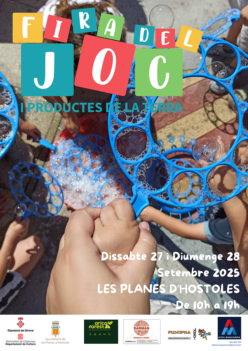 Fira del Joc i Productes de la Terra a les Planes d'Hostoles