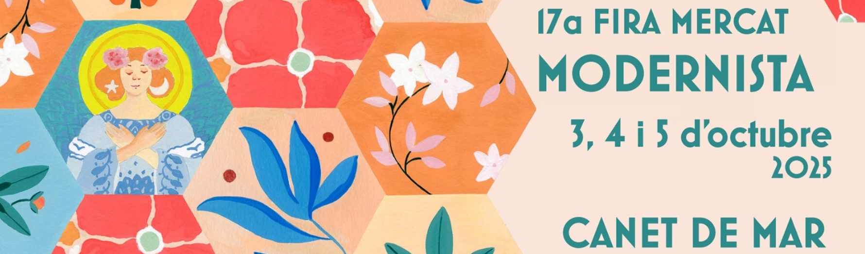 Fira Mercat Modernista a Canet de Mar
