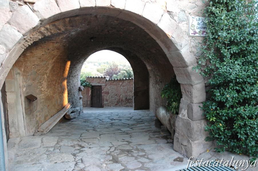 Poble de Salelles a Sant Salvador de Guardiola