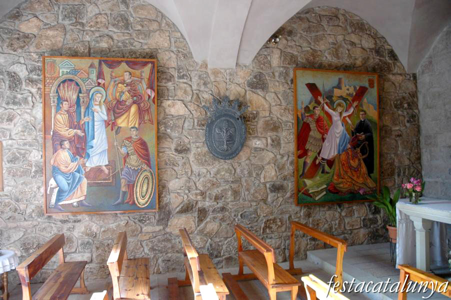 Cardona - Capella i Plaça de Santa Eulàlia
