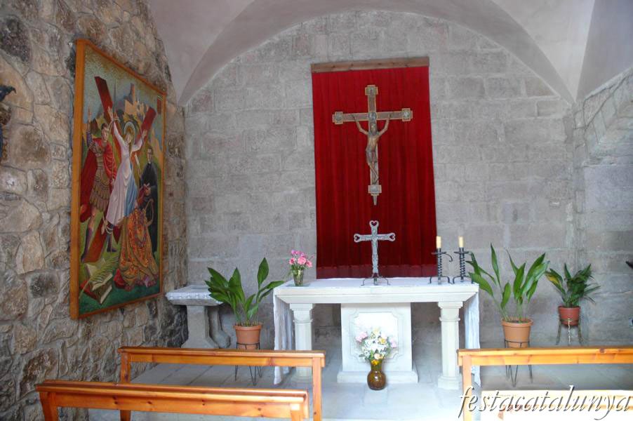 Cardona - Capella i Plaça de Santa Eulàlia