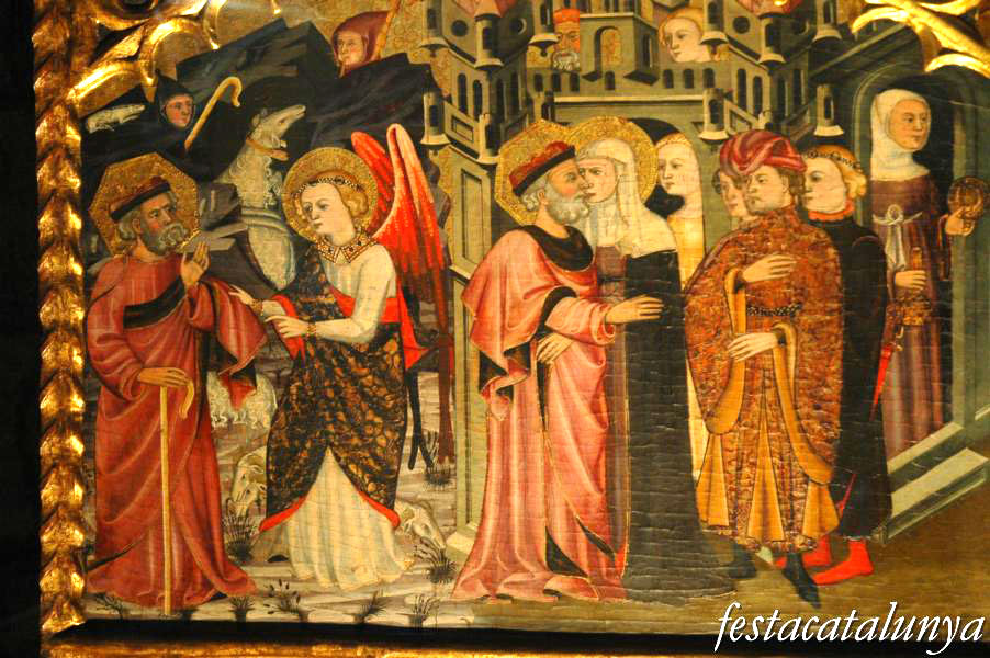 Cardona - Església parroquial de Sant Miquel, retaule de la Nativitat