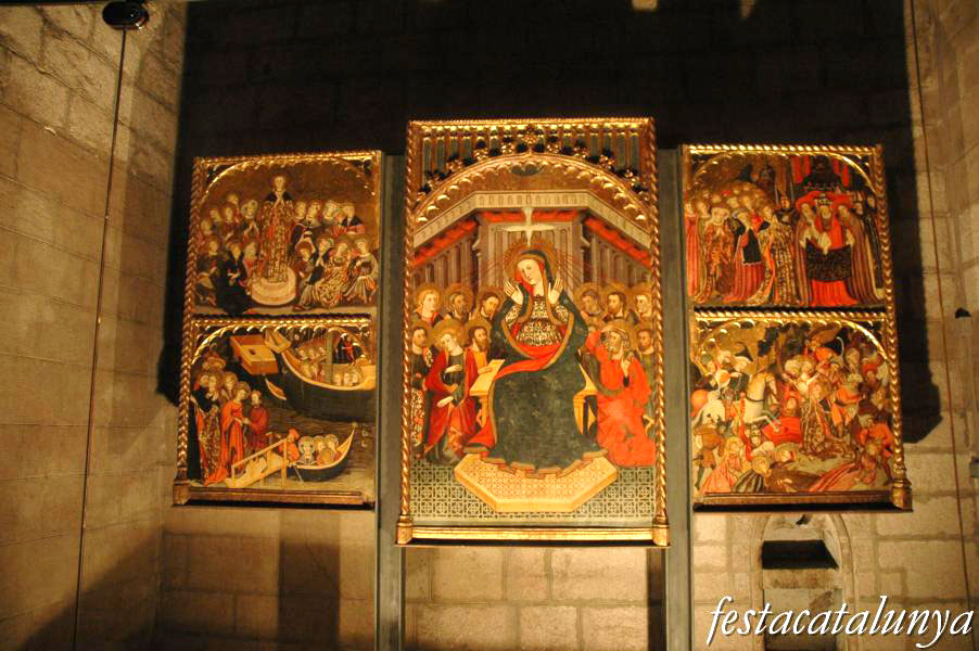 Cardona - Església parroquial de Sant Miquel, retaule de l’Esperit Sant