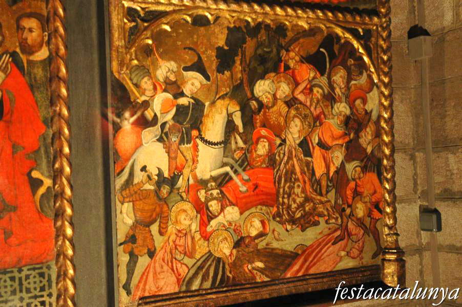 Cardona - Església parroquial de Sant Miquel, retaule de l’Esperit Sant