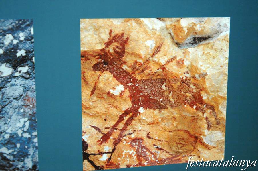 Pintures rupestres de la serra de Godall i Centre d'Interpretació