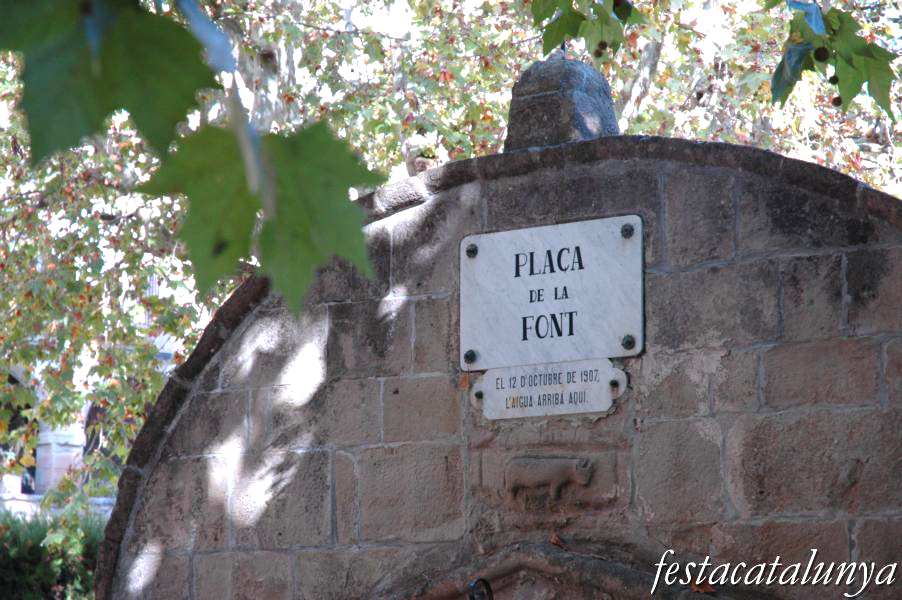 Plaça de la Font de Torà