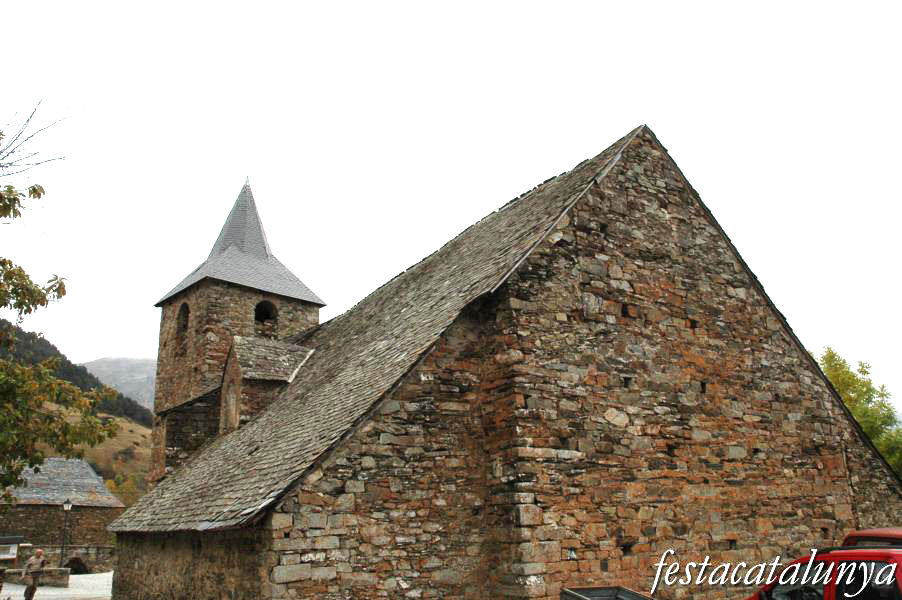 Vielha e Mijaran - Glèisa de Sant Estèue de Montcorbau