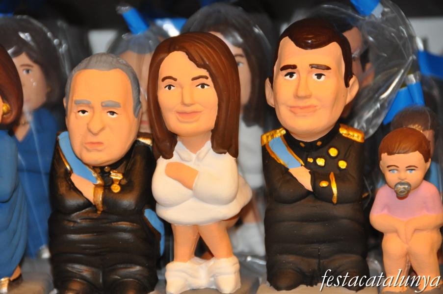 Fira de Santa Llúcia al voltant de la catedral de Barcelona