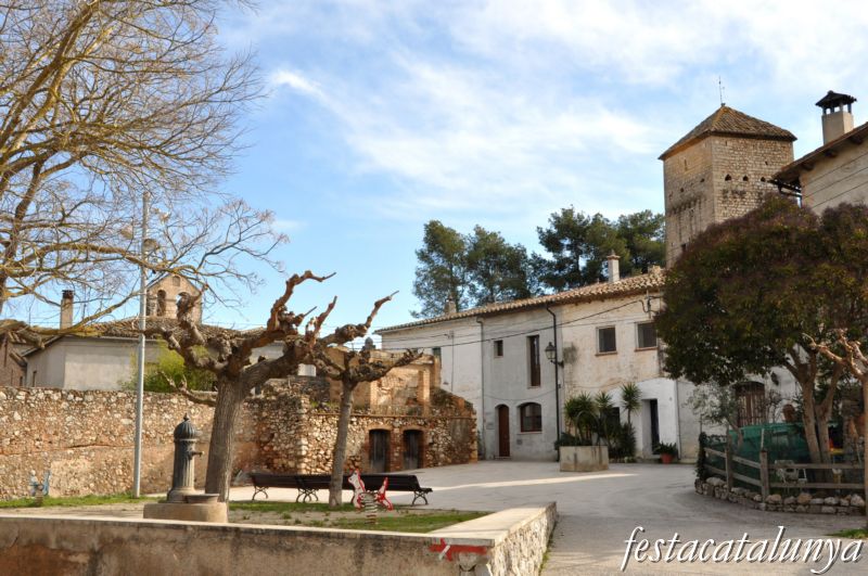 Barri de l'Hospital a Olesa de Bonesvalls