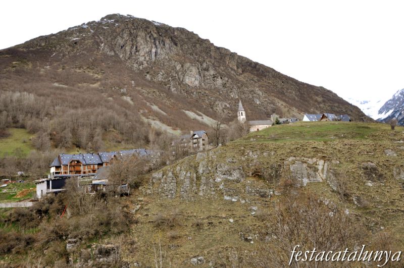 Unha (Naut Aran) - Glèisa de Santa Eulària