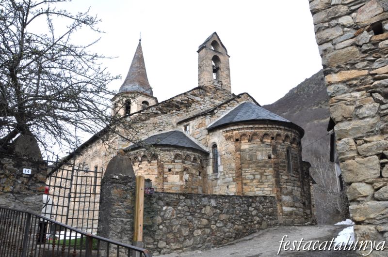 Unha (Naut Aran) - Glèisa de Santa Eulària