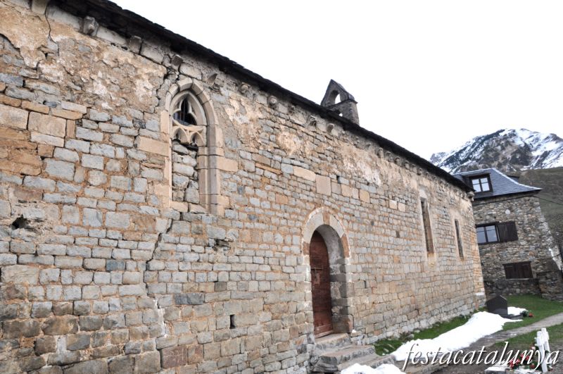 Unha (Naut Aran) - Glèisa de Santa Eulària