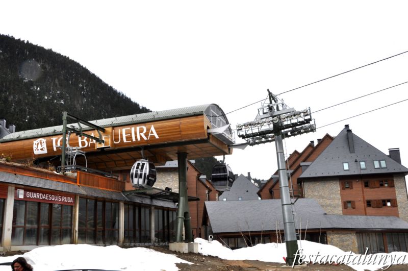 Nucli de Baquèira Beret i instal·lacions d'esquí