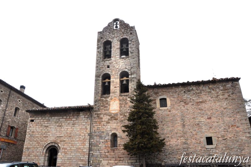 Castellar de n’Hug - Església parroquial de Santa Maria