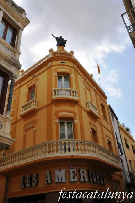 Arboç, L’ - Carrer Major (Edifici de les Amèriques)