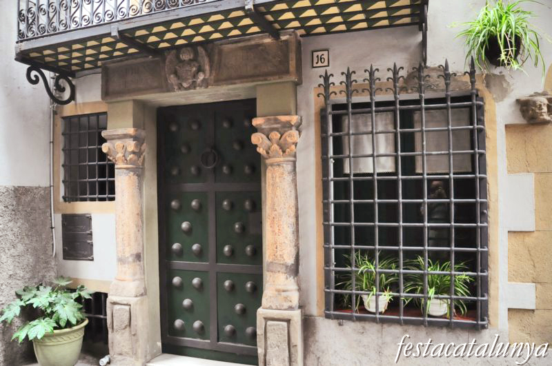 Cal Sarraís al carrer Buxadé de Berga