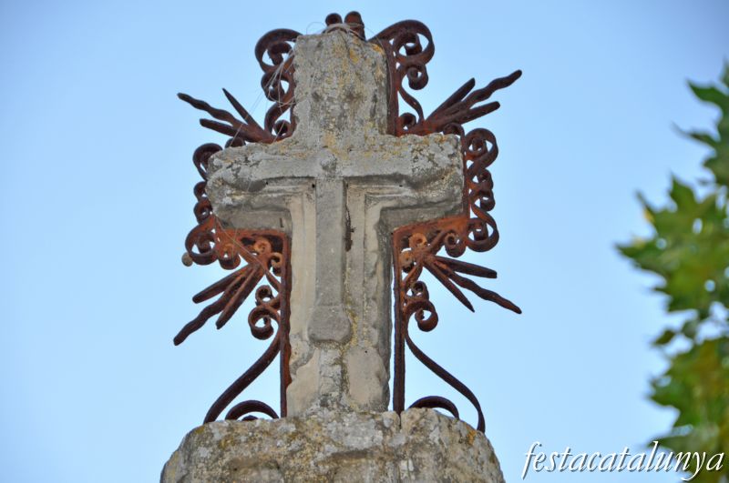 Creu de terme a Bell-lloc d'Urgell